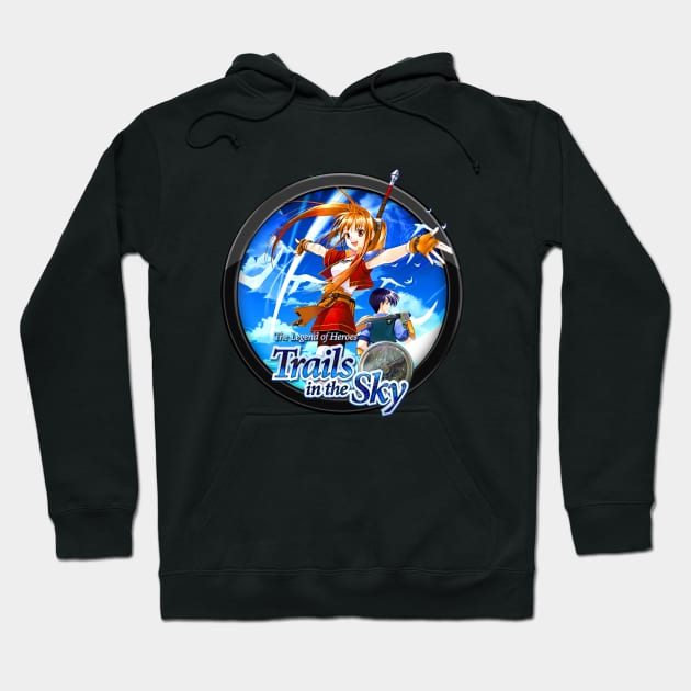 Trails of Cold Steel In Circle Logo XXVI Hoodie by RayyaShop